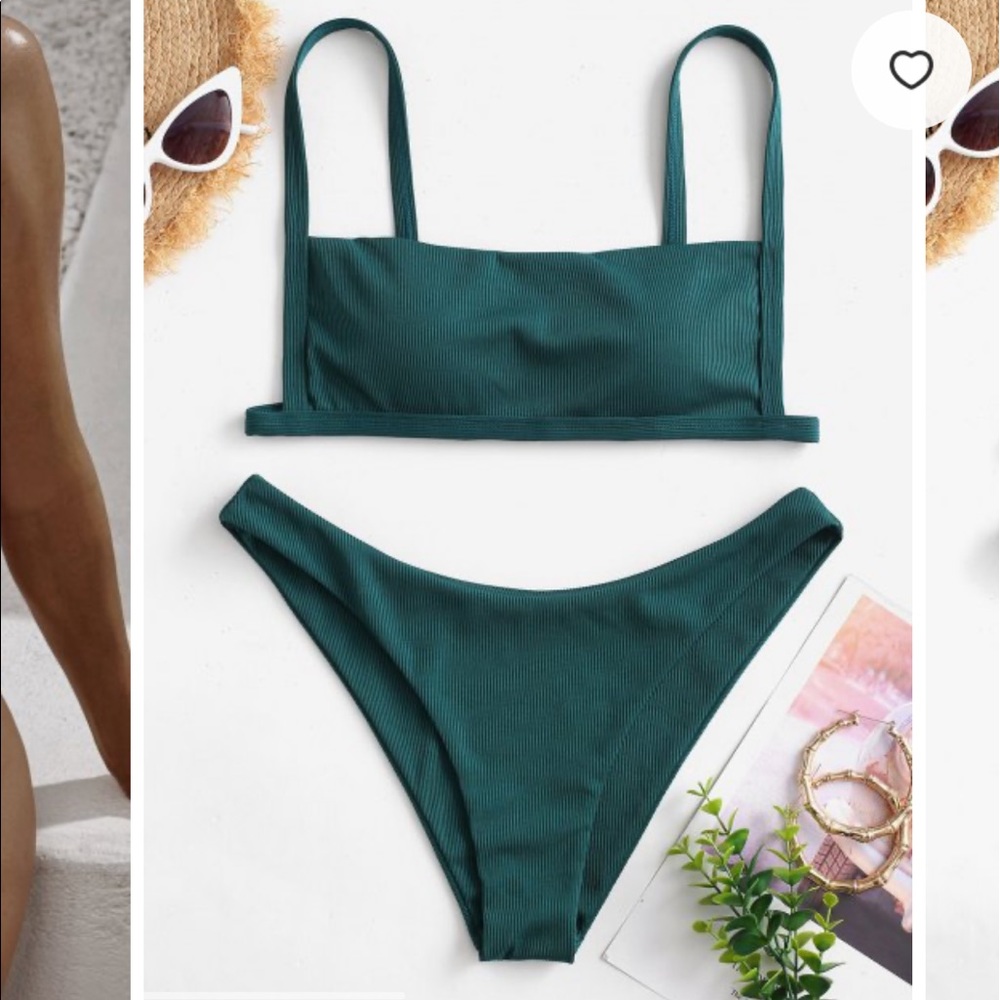 NWT green bikini